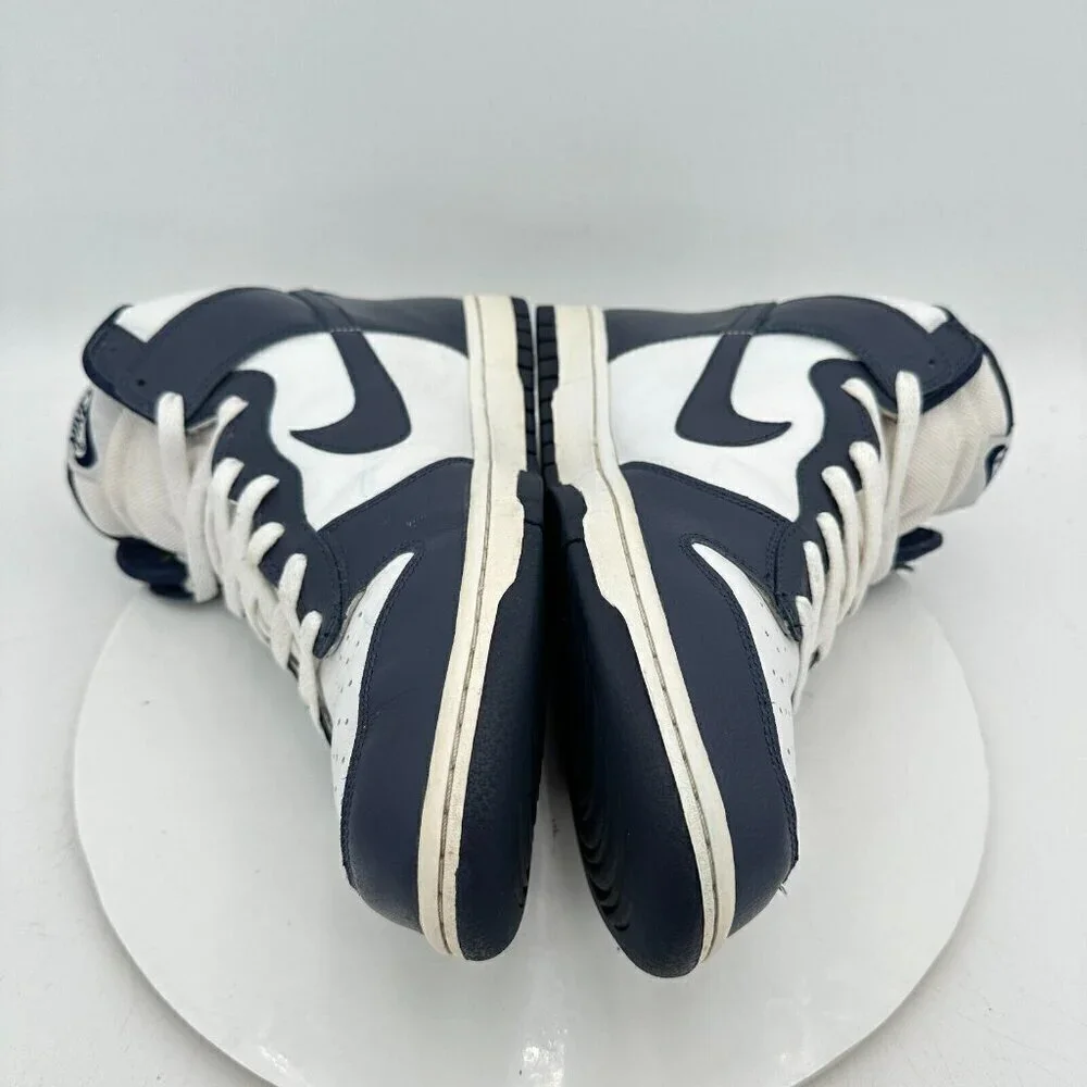 Nike Dunk High Villanova Men Size 11.5 309432 141 Midnight Navy White Shoes